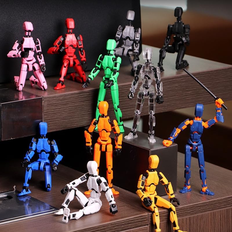 DANONI Titan 13 Action Figure,Lucky Robot 13 13 Action Figures,Creative