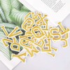 52 Pieces Iron on Letter Patches, Applique Letter Patches with