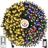MZD8391 Color Changing Christmas String Lights Outdoor Indoor, 108FT 300