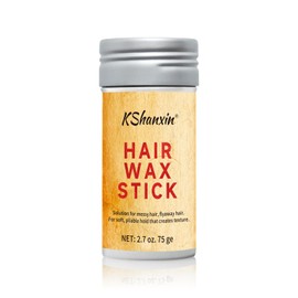 KShanxin Hair Wax Stick: Bed Head Wax Stick with Pomade - Hair Shaping Stick for Men and Women - Flyaway Hair Control for Girls - Hair Styling Accessories, 2.7oz 1pc