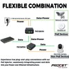 Procet Gigabit PoE++ Injector 90W, IEEE802.3 af/at/bt Compliant 10/100/1000Mbps Industrial