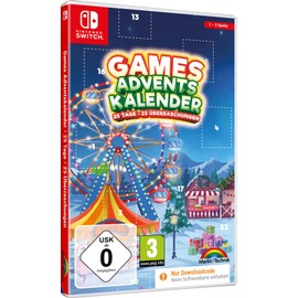 Games Adventskalender 2024 25 Tage - 25 Überraschungen für Switch