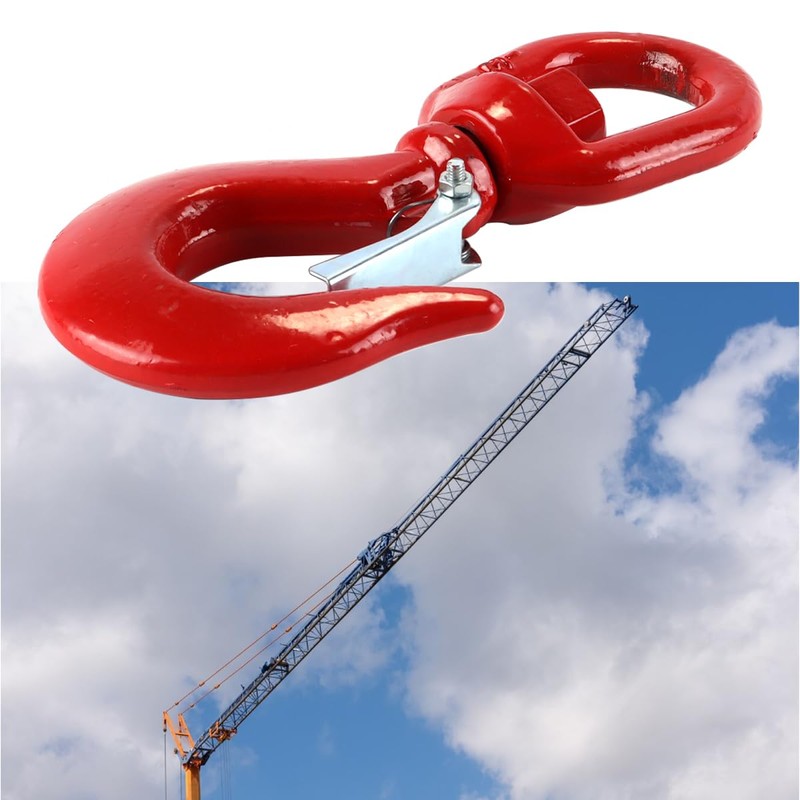 Enwye American Alloy Steel Swivel Crane Hook 2 Ton Capacity