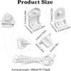 Roller Blind Fittings Replacement Repair Kit,25mm Plastic Roller Blind Spares,Curtain