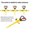 5PCS Sprinklers for Garden,360°Rotation Automatic Irrigation System Yard Lawn Sprinkler,Water
