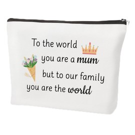 Mothers Day Gifts, Mum Mam Mother Mom Mummy Gifts Make-up Cosmetic Toiletry Bag Pouch Handbag Makeupbag Gift Appreciation Christmas Birthday Graduation Retirement Present