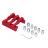 11Pcs/Set Self Centering Doweling Jig Woodworking Dowel Hole Drill Guide
