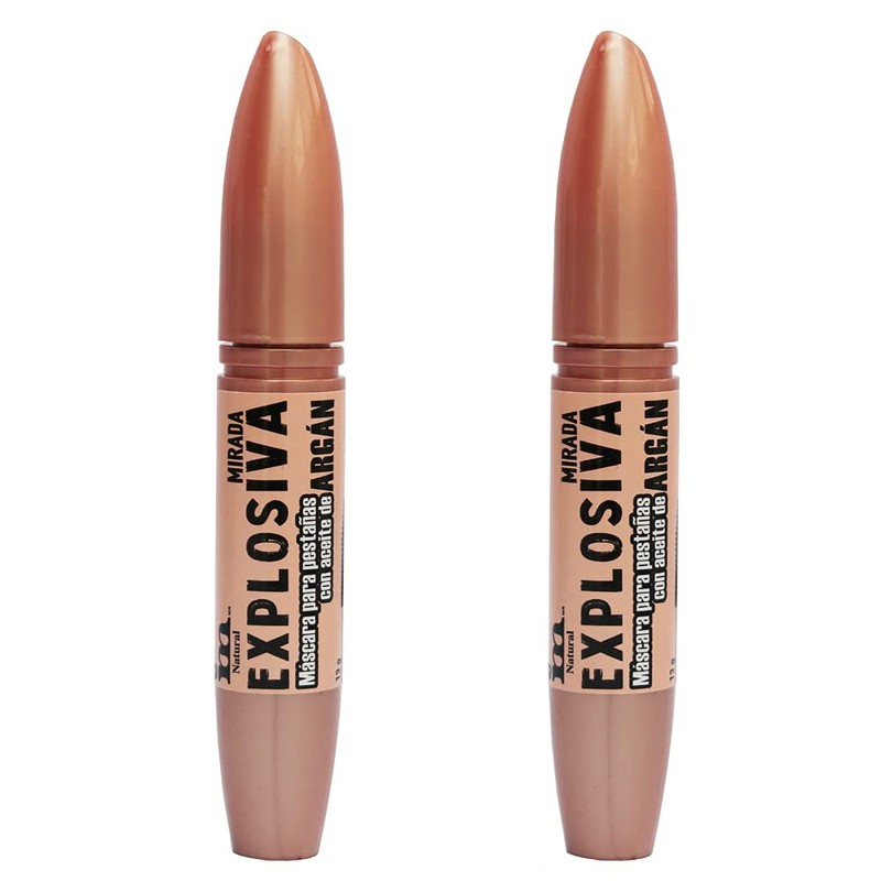 Máscara para pestañas IM Natural mirada explosiva- 2 piezas