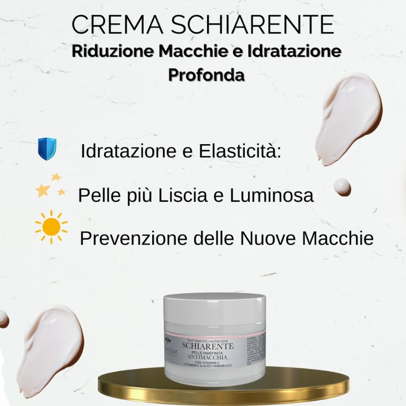 Farmavera Hautpflegeset für das Gesicht, aufhellende Creme und Serum Vitamin