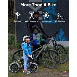 KRIDDO Toddler Balance Bike 2 Year Old, Age 24 Months to 5 Years Old, 12 Inch Push Bicycle with Customize Plate (3 Sets of Stickers Included), Steady Balancing, Gift Bike for 2-3 Boys Girls, Night