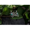 Windalf Ariya Elf Ring Height 2 cm Turquoise Ring High