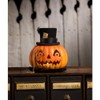 Bethany Lowe Dr. Jekyll Pumpkin Jack-O-Lantern, Resin, Orange, TD3147