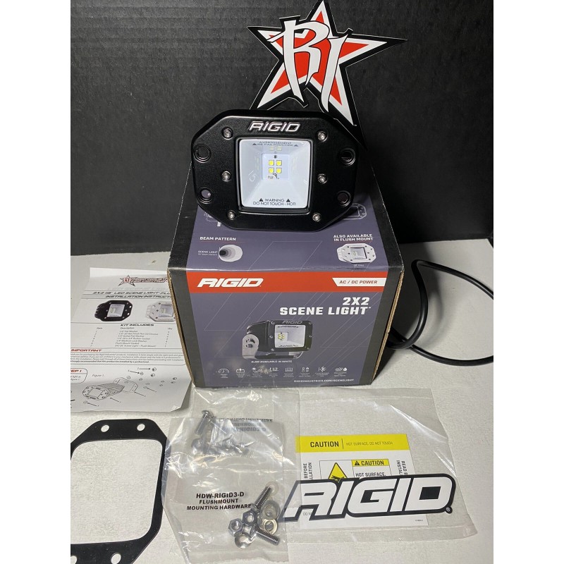 Rigid industries 2x2 DC Scene light FM 681523