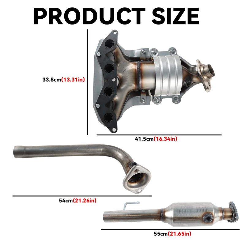 Catalytic Converter Compatible with 2001-2005 Honda Civic DX LX GX