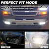 HECASA Pair Bumper Fog Lights Compatible with 2003-2007 Chevy Silverado