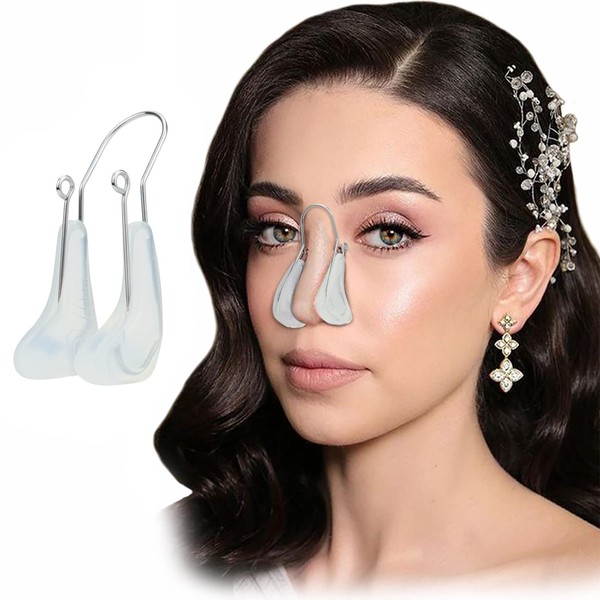 Nose Shaper - Safe Nose Lifter Soft Silicone Nose Up Lifting Clip Pain-Free Rhinoplasty Straightener Nose Slimmer Device