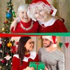 Yaomiao 9 Pcs Mrs. Santa Costume for Women Santa Claus