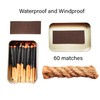 Waterproof Windproof Matches Wax Infused Rope for Earthquake Emergency Kit