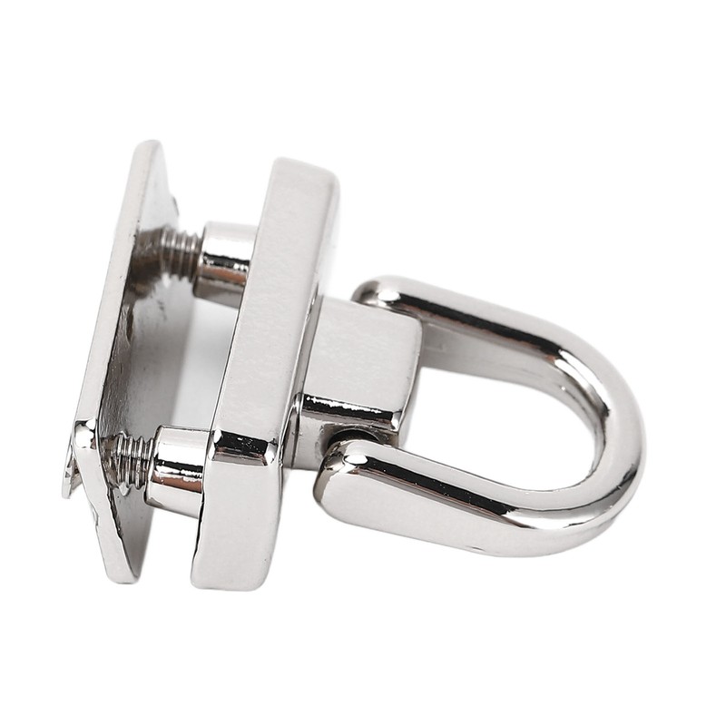 20Pcs D Ring Rivets 360 Rotatable Studs with Screw for