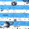 In Flight In Space Blue Placemats (Set of 2) with
