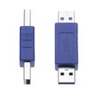 2 Pieces Quick Speed 3.0 A USB Male to Male