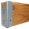 Jake Sales Wood Fence Rail Bracket for 2x4 Dimensional Lumber.
