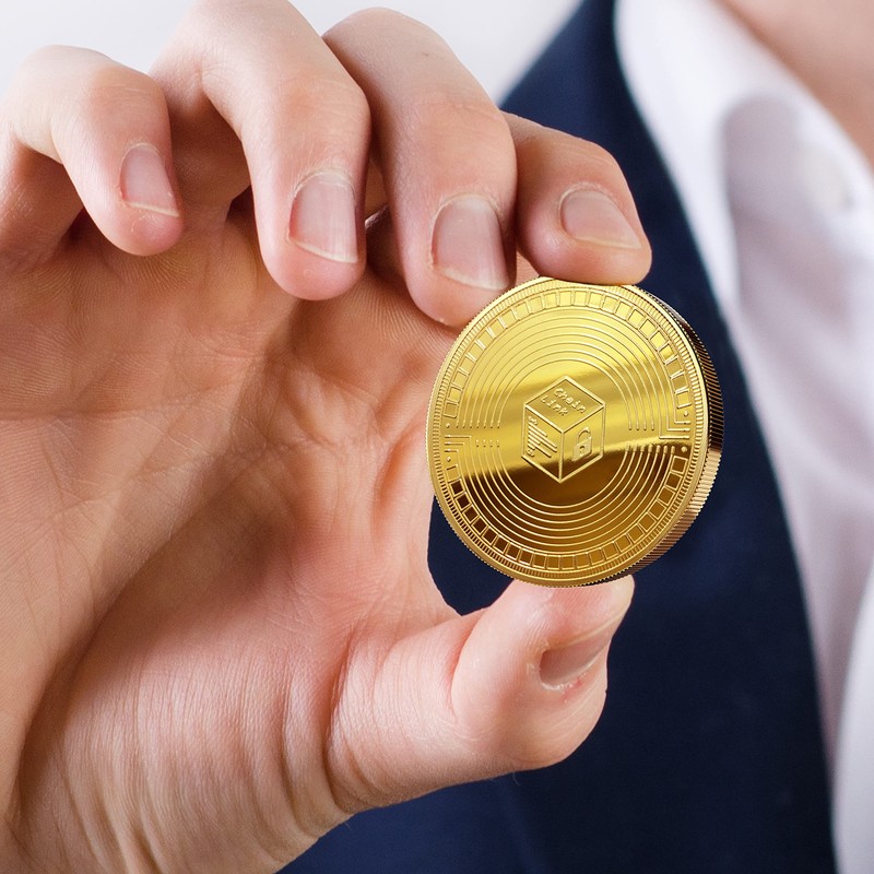 innoGadgets Physical Dogecoin Medal 24K Real Gold Plated True Collectible