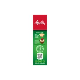 Melitta Filtros de café cono #4, marrón natural, 100 unidades