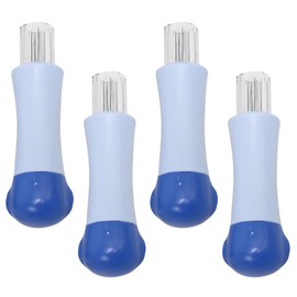 Buaak Punch Needle Kit, 4 Pcs Felting Needles Tools with 7 Barbed Needles Craft Wool Felt for Beginners and Craft Enthusiasts, Needle Felting Punch Tools for DIY Patchwork Craft Make Felt Animals