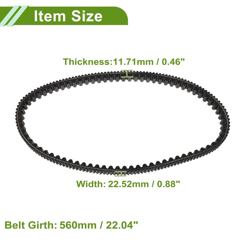 HOPESPANNER Drive Belt for Honda ADV160 V-Belt