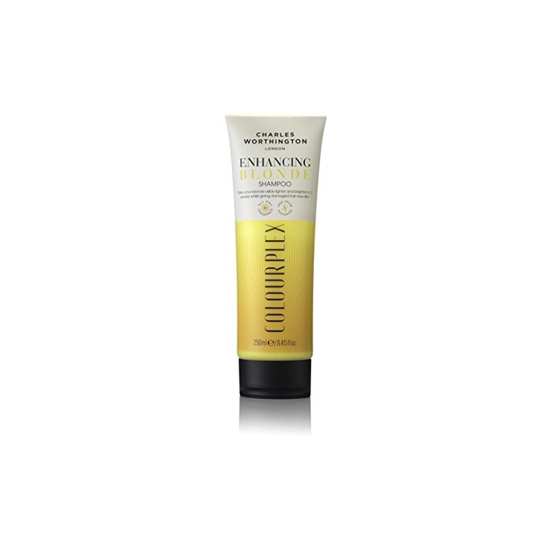 Charles Worthington Colourplex Enhancing Blonde Shampoo 250ml & Colourplex Restoring