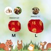 TTMIMIK Adjustable Small Pet Diapers, Reusable Washable Squirrel Diapers Absorbent