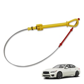 Priprilod Engine Oil Dip Stick Level Gauge Compatible with Infiniti Q50 2016 2017 2018 2019 Compatible with Infiniti Q60 2017 2018#11140-2V70A 111402V70A