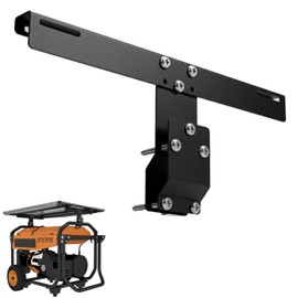 Generator Hood Height Extension Bracket Outdoor Generator Waterproof Cover Height Extension Bracket Generator Hood Support Handle Raises the hood by 5 inches to improve ventilation (Black, 2-pack)