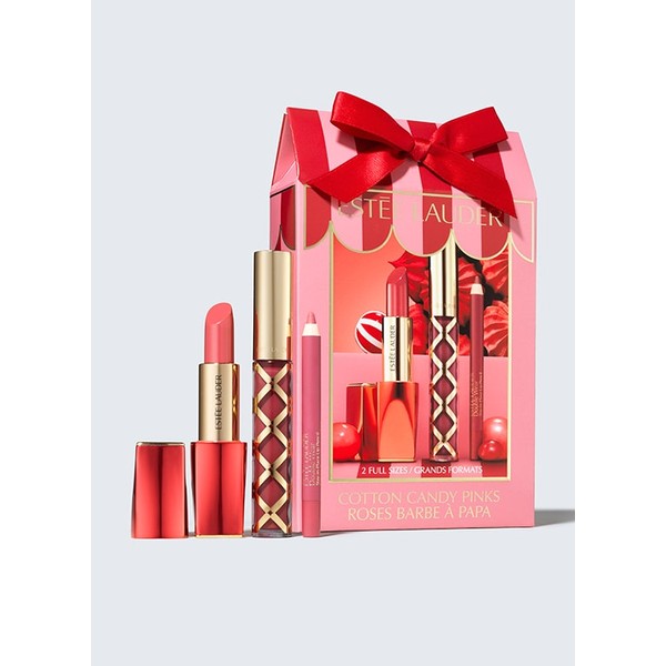 ESTEE LAUDER Cotton Candy Pinks Holiday Christmas Gift Set