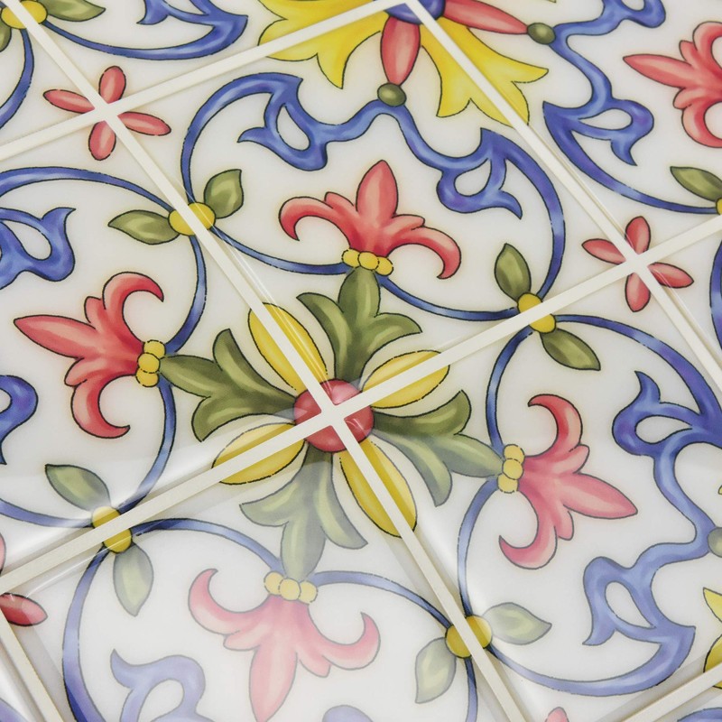 In Home NH2365 Tuscan Tile Peel & Stick Backsplash Tiles,