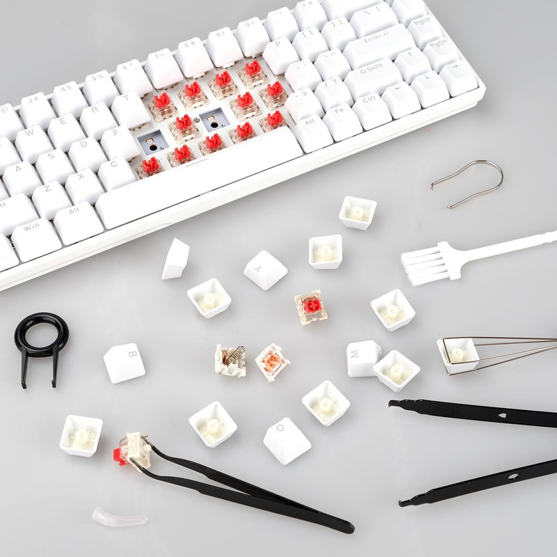 MoBearer 6 Pcs Keyboard Remover Set, Switch Puller Set, Stainless