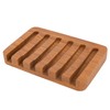 Teak Wood Soap Dish - Bar Soap Holder & Soap