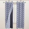 BONZER Mix and Match Curtains - 2 Pieces Moroccan Print
