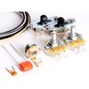 ToneShaper Guitar Wiring Kit, For Fender Mustang (Black Switches)