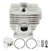 52mm Cylinder Piston Gasket Kit Cast Aluminum Low Noise 1128