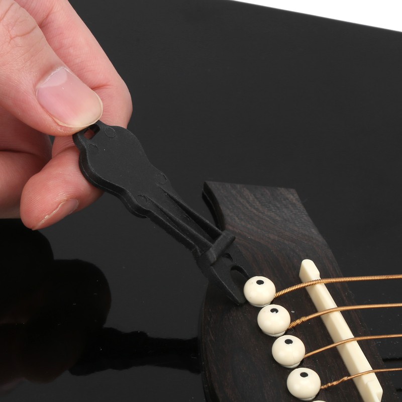 Guitar Bridge Pin Pegs Puller Cocobolo Wood Stringed Instrument Accessories