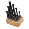 findmall 5/8" Boring Bar Set 12 Pcs Carbide Tipped Bars