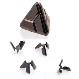 Metal Puzzles 3D-Brain-Teaser Toys: Cool Gadgets Stuff Box Puzzles Toy for Kid Children Teen Adult, ADHD Tools Stress Relief Gift for Office Home School Christmas Triangular Cube