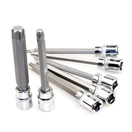 SCGEHA Torx Socket Set, For 3/8 Inches, Set of 7 Torx Wrench