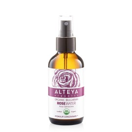 Alteya Organics Agua orgnica de rosas blgara, Tonico facial de 120 ml, 118,29 ml
