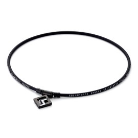 [コラントッテ] SPORTS PRO マグチタンネックレス SG160 CO磁気ネックレスS160 ループ：ブラック×ホワイトトップ：ブラックチタン×ホワイト M 47cm