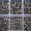 Nuts, 210pcs M2 304 Stainless Steel Cup Head Hex Socket
