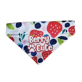 Beary Cute Over the Collar Dog Bandana That Slips onto Their Existing Collar Size (Medium)