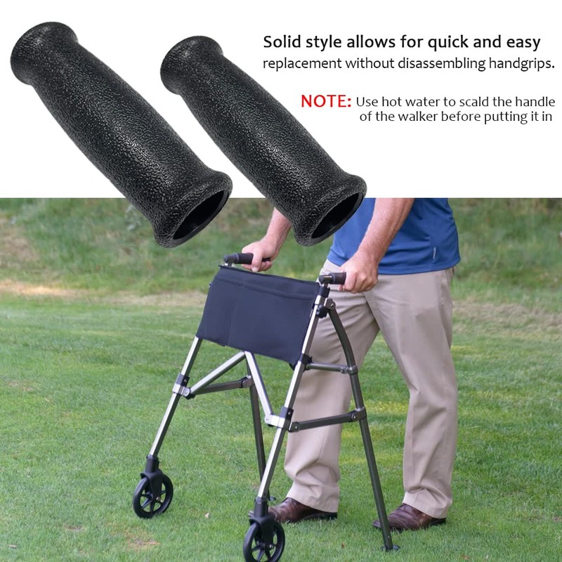 Rollator Hand Grips Replacement for Elderly & Disabled - Rolling